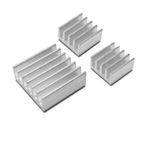 3 in 1 Heat Sink Set Aluminum:1pcs 14*14*6mm 2pcs 9*9*5mm