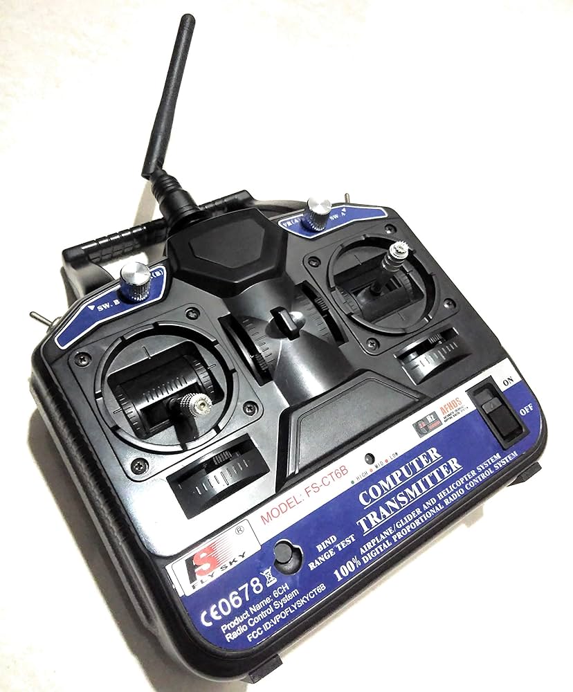 Fly Sky FS-CT6B 6-Channel 2.4 Ghz Transmitter and Receiver - Image 4