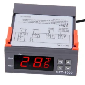 STC-1000 220V LCD Digital Thermostat Temperature Controller for Incubator Two Relay Output Thermoregulator Heater And Cooler