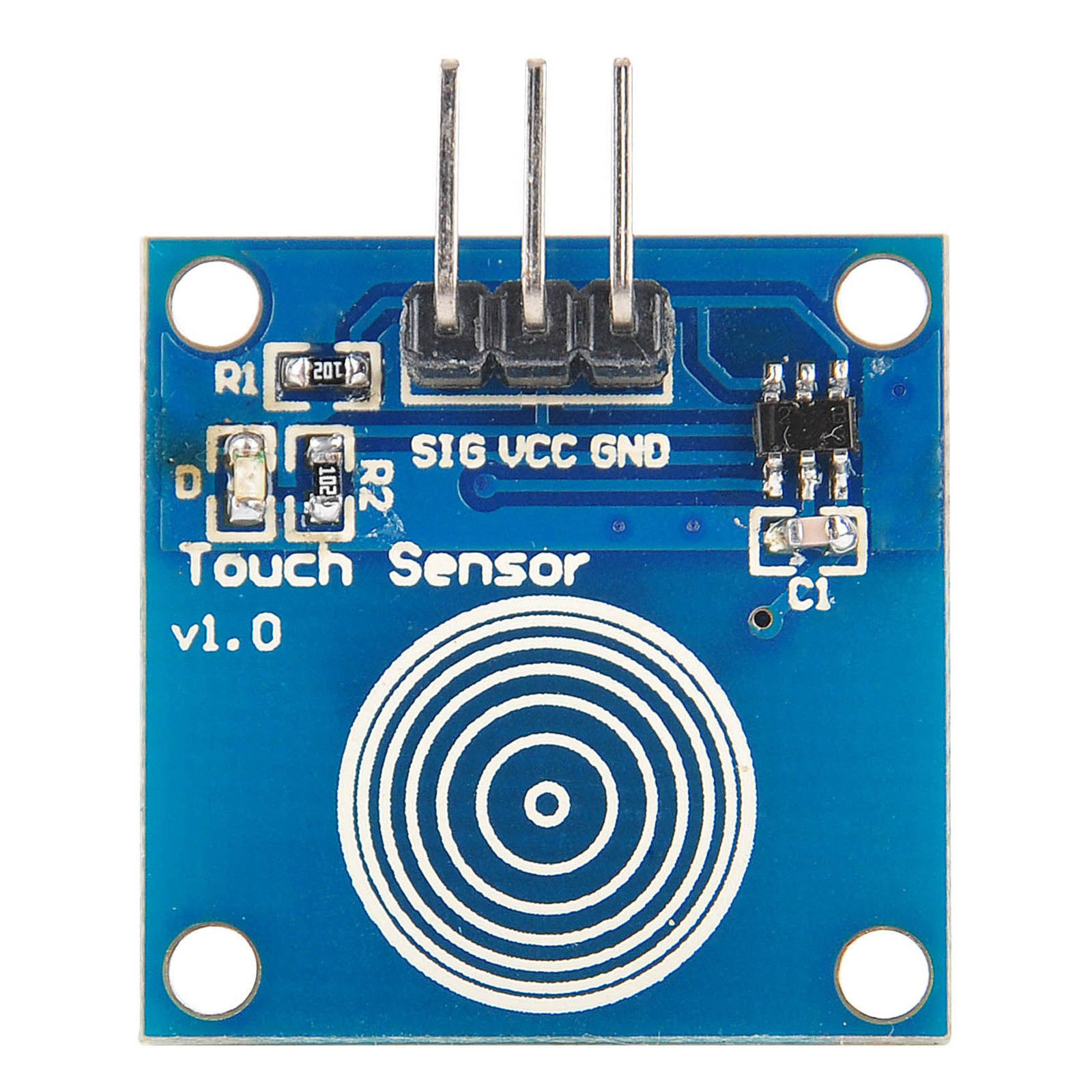 TTP223B DIGITAL TOUCH SENSOR CAPACITIVE TOUCH SWITCH MODULE FOR ARDUINO ARM AND OTHER MCU - Image 5