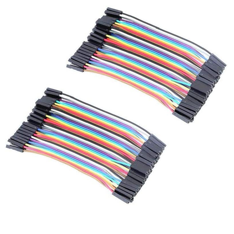 FEMALE TO FEMALE 40PIN DUPONT JUMPER WIRE, 20CM - Image 4